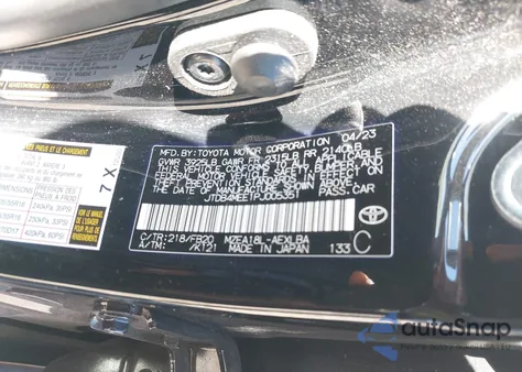 2023 Toyota Corolla Le z USA, uszkodzony, nr VIN JTDB4MEE1PJ005351